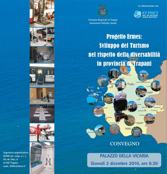 PROGETTO ERMES: SVILUPPO DEL TURISMO NEL RISPETTO DELLA DIVERSABILITA' IN PROVINCIA DI TRAPANI