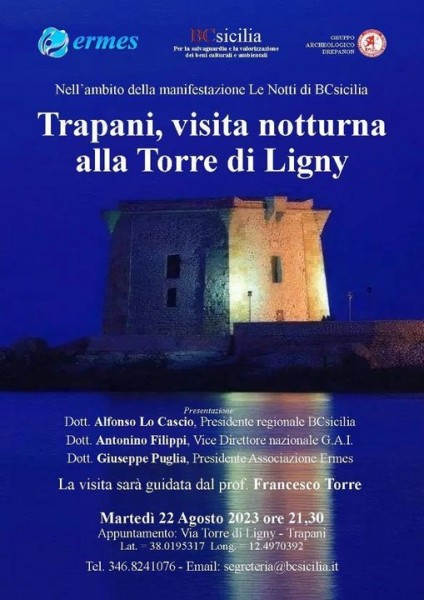 Visita notturna alla Torre di Ligny