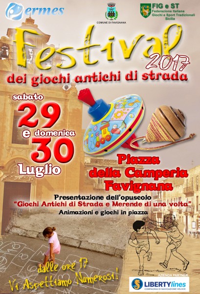 Festival degli antichi giochi di strada a Favignana